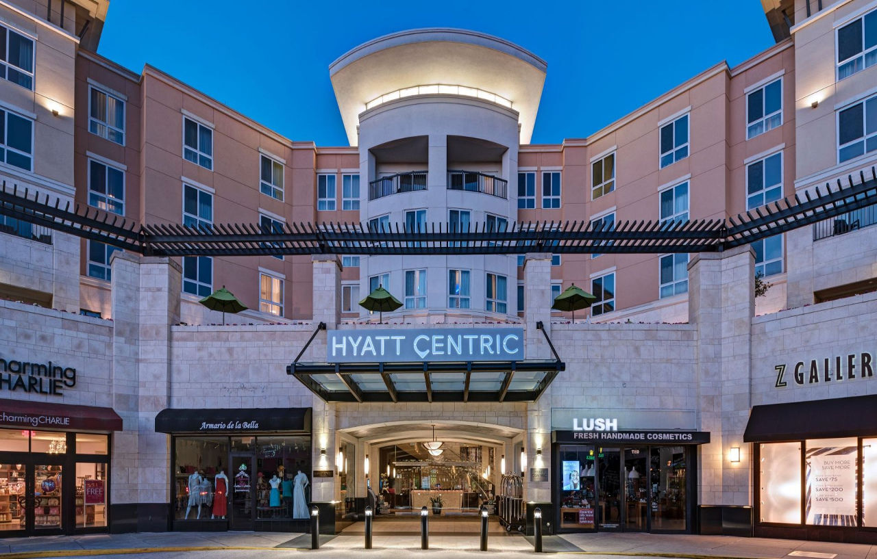 Hyatt Centric The Woodlands Hotel Exterior foto